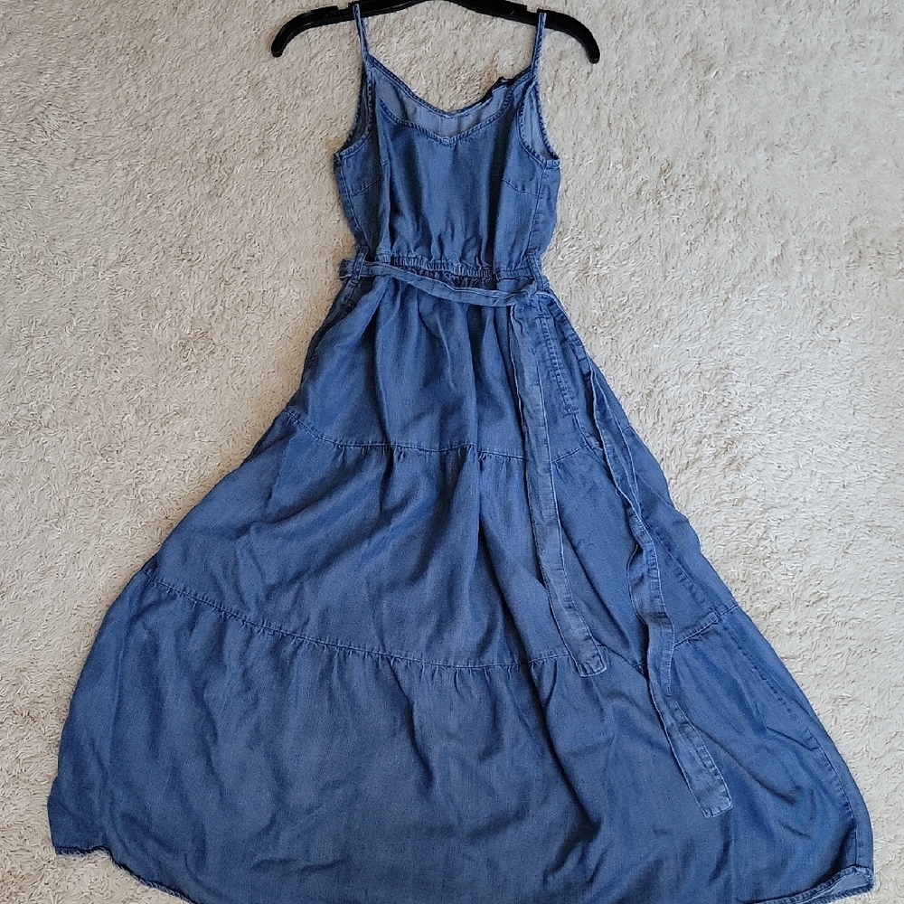 Velvet Heart Blue Spaghetti Strap Sundress